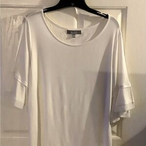 Marled Brand white blouse, size L.